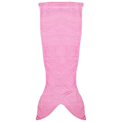 Kids Blanket Mermaid Tail Soft Fleece Blankets Sleeping Bag Fancy Dress One Size