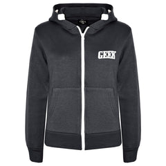 Kids Boys Girls Unisex Jackets Geek Print Fleece Zipper Hooded Hoodie Top Jacket