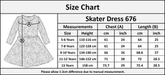 Kids Girls Skater Dress Long Sleeves Knitted Dance Party Fashion Summer Dresses