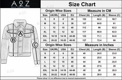 A2Z Mens Jacket Fashion Denim Jacket Jeans Long Sleeves Coat for Mens S To 3XL