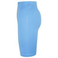 Kids Girls Plain Pencil Skirt Trendy Summer Clothing Sets Age 5-13 Years