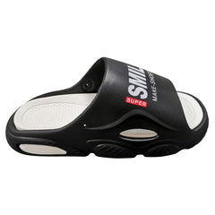 A2Z Men Open Toe Slip-on Sliders Chunkey Sole Beach Walking Soft Cushion Sandal