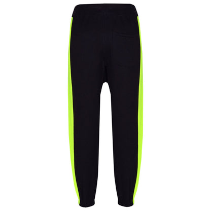 Kids Boys Girls Joggers Contrast Panel Jogging Pants  Casual Trousers 5-13 Years