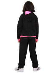 Kids Girls Boys #Selfie Tracksuit Hooded Hoodie Bottom Jog Suit Joggers 7-13 Yrs