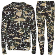 Kids Lounge Suit Girls Camouflage Splash Print Jogging Suit Tracksuit 7-13 Years