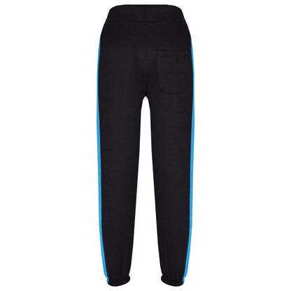 Kids Boys Girls Joggers Contrast Panel Jogging Pants  Casual Trousers 5-13 Years