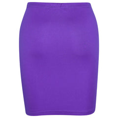 Kids Girls Plain Pencil Skirt Trendy Summer Clothing Sets Age 5-13 Years