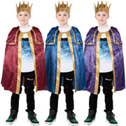 A2Z 4 Kids Christmas King Attire Xmas Nativity Three Kings Wise Man Outfit Nativity School Plays Xmas Fancy Dress for Boys Age 3-14 Years