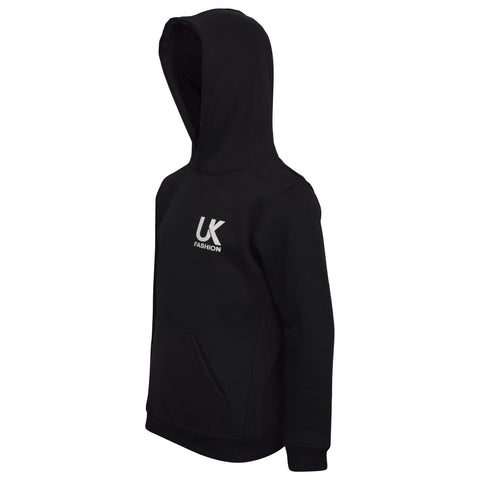 A2Z Kids Boys Hoodie Pullover Sweatshirt Long Sleeve Loungewear Black Sweater