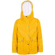 PU Raincoat Jacket Windbreaker Waterproof Parka Hooded For Girls Boys Age 5-13 Years