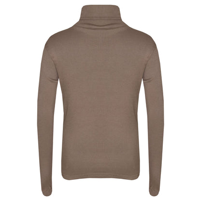 Kids Girls Polo Neck T Shirt Thick Cotton Turtleneck Jumper Long Sleeve Top 2-13