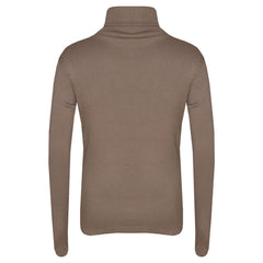 Kids Girls Polo Neck T Shirt Thick Cotton Turtleneck Jumper Long Sleeve Top 2-13