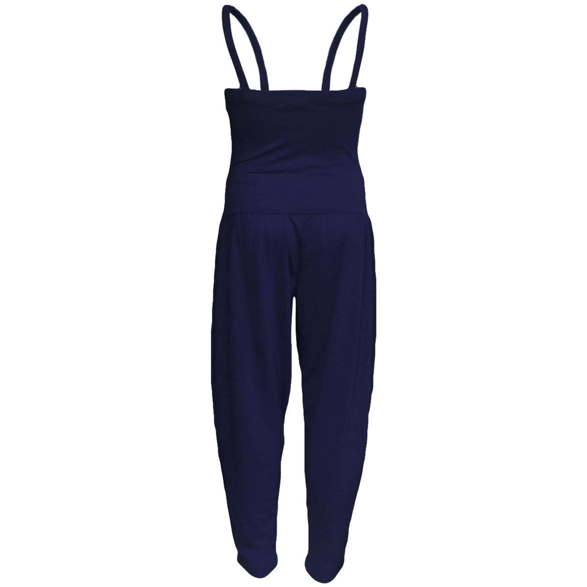 Girls Jumpsuit Kids Plain Color Trendy Playsuit All In One Jumpsuits 5-13 Years