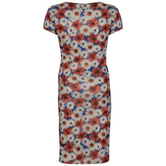 Gilrs Dress Kids Daisy Floral Print Bodycon Fashion Midi Dresses Top 7-13 Years