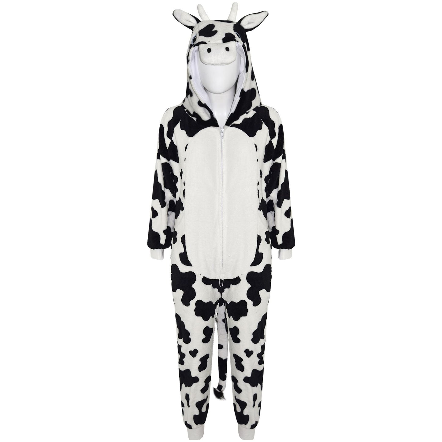Kids Girls Boys A2Z Onesie One Piece Soft Fluffy Cow All In One Xmas Costume