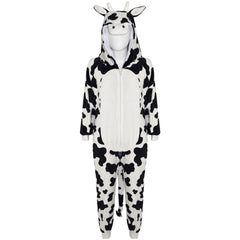 Kids Girls Boys A2Z Onesie One Piece Soft Fluffy Cow All In One Xmas Costume