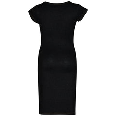 Kids Girls Midi Maxi Denim Dress Ladies Party Fashion Long Slim Fit Stretchy Top