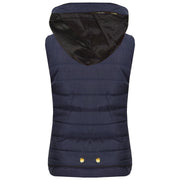 A2Z 4 Kids Kids Girls Boys Designer's Navy Sleeveless Hooded Padded Quilted Puffer Bubble Gilet Bodywarmer Jackets 5 6 7 8 9 10 11 12 13 Years