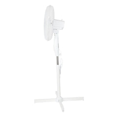 A2Z Pedestal Fan 16 Inch 3-Speed Oscillating Electric Standing Floor Fan