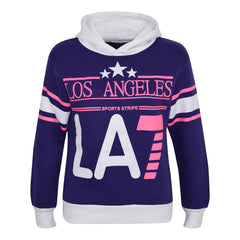 Kids LA7 Tracksuit Two Colour Set Hoodie & Jogger Sweatpants Girls Boys Age 5-13