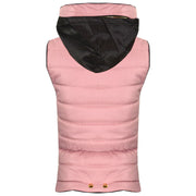 A2Z 4 Kids Girls Sleeveless Hooded Baby Pink Padded Quilted Puffer Bubble Gilet Bodywarmer Jackets For Girls Age 5-13 Years