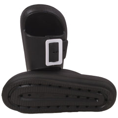 A2Z Girls Teens Open Toe Knitted Effect Lightweight Flat Ladies Walking Sliders