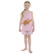 A2Z 4 Kids Girls Short Sleeve Jersey Cotton Short Pyjamas Nightwear Set 7-13