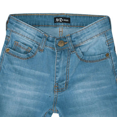 Girls Skinny Jeans Denim Pants Fit Trousers Jeans for Children Age 3-14 Years