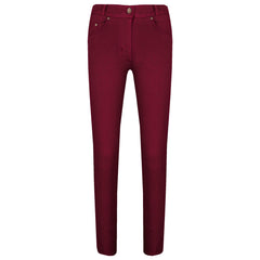 Kids Skinny Jeans Girls Stretchy Jeggings Fit Pants Coloured Trousers 5-13 Years