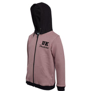 A2Z 4 Kids Boys Hoodie Pullover Sweatshirt Long Sleeve Loungewear Lilac Zipper