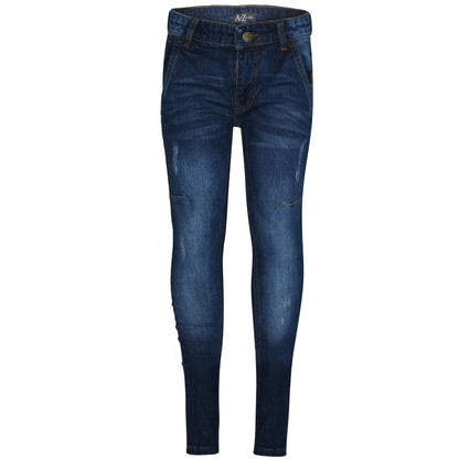 Kids Denim Ripped Jeans Comfort Stretch Trousers Pants Boys Age 5-13 Years