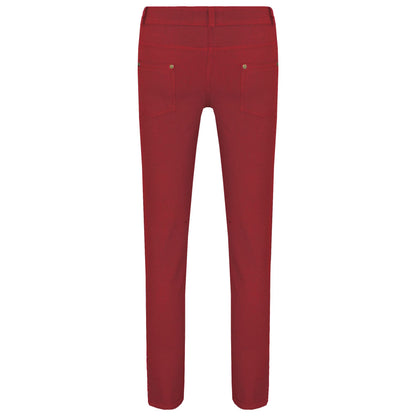 Kids Skinny Jeans Girls Stretchy Jeggings Fit Pants Coloured Trousers 5-13 Years