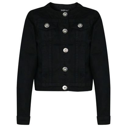 Kids Girls Denim Jackets Trendy Fashion Jeans Jacket Stylish Coats For Girls