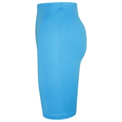 Kids Girls Plain Pencil Skirt Trendy Summer Clothing Sets Age 5-13 Years