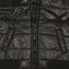 Boys Girls Jackets Kids Maya Faux Fur Hooded Padded Puffer Bubble Coats 5-13 Yrs