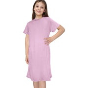 A2Z 4 Kids Girls Night Dress Nightgown Sleepwear Nightie Short Sleeve Nightwear Nighty for Kids 5 6 7 8 9 10 11 12 13 14 Years - A2Z 4 Kids