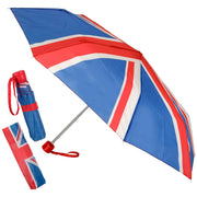 A2Z Union Jack Supermini Umbrella Weather Resist Compact UK Flag Folding Brolly - A2Z 4 Kids