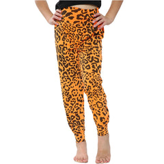 Kids Girls Ali Baba Style Leopard Harem Trouser Leggings Pants Age 5-13 Years