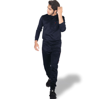 Mens Plain Tracksuit Sweatpants Casual Gents Gym Exercise Adults Fashion Outfit