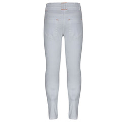 Kids Girls Stretchy Jeans Designer Ripped Drape Panel Denim Pant Trouser 5-13 Yr