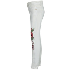 A2Z4 Kids Stretchy Jeans Embroidered Denim Comfortable Jeggings Pant 3-13 Years