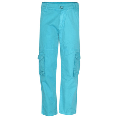 A2Z 4 Kids Boys Trouser Designer Youth BDU Ranger 6-Pocket Aqua Combat Cargo Trousers Fashion Causal Jogging Pants Age 5 6 7 8 9 10 11 12 13