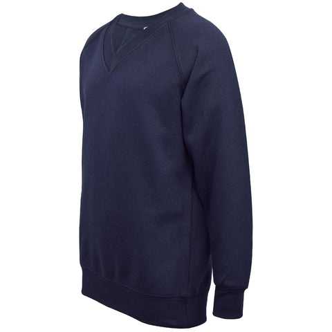 Girls Boys Scouts School Uniform 2 Pack V Neck Jumper Long Sleeves Sweatshirt