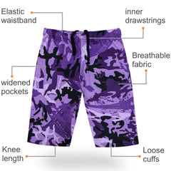 Kids Girls 100% Cotton Shorts Casual Chino Shorts Knee Length Summer Lightweight