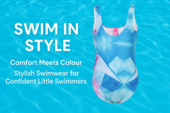 A2Z 4 Kids Girls Swimming Costume One Piece UPF 50+ UV Sun Protection Swimsuit