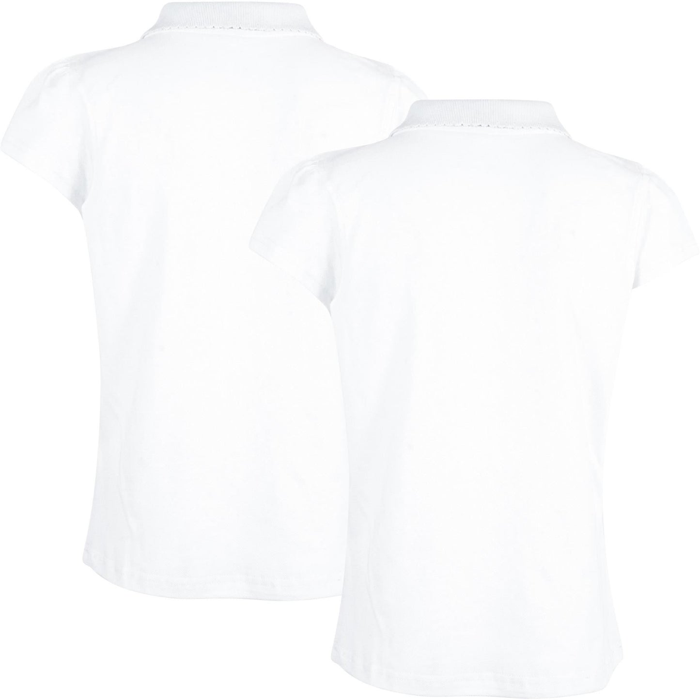 Kids Girls T Shirts Plain Polo Summer Fashion Soft Feel Tank Top 3-13 Yrs