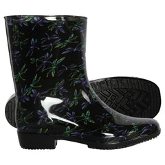 A2Z Ladies Anti-Skid Waterproof PVC Wellies Lightweight Women Wellington Boots