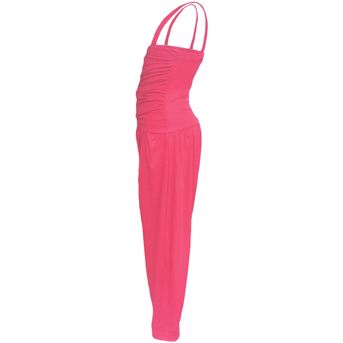 Girls Jumpsuit Kids Plain Color Trendy Playsuit All In One Jumpsuits 5-13 Years