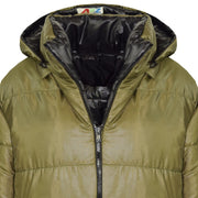 Girls Jackets Kids Reversible Cropped Hooded Padded Puffer Jacket Coat 5-13 Year