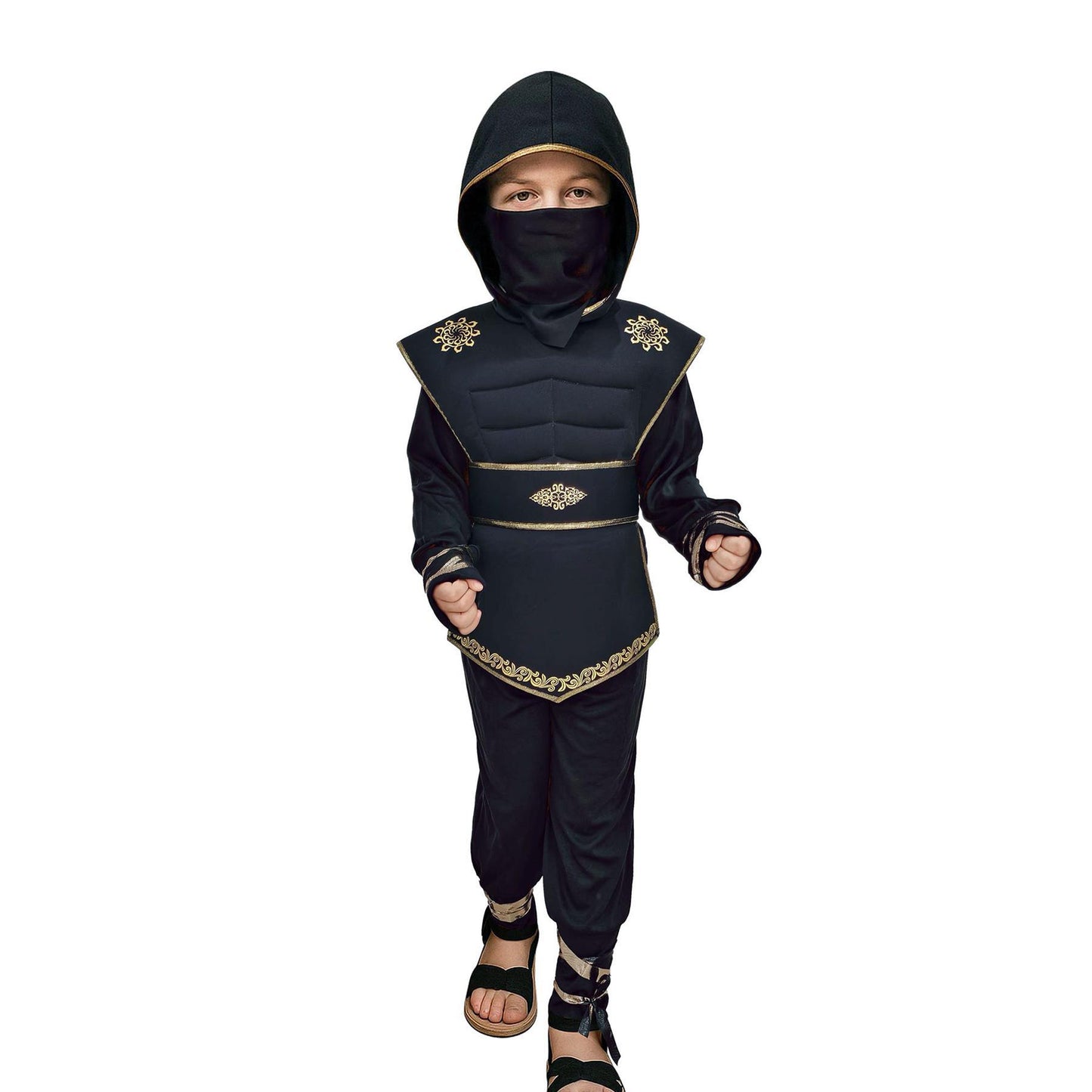 A2Z 4 Kids Boys Girls Ninja Halloween Costume Fancy Dress School Parties Costume